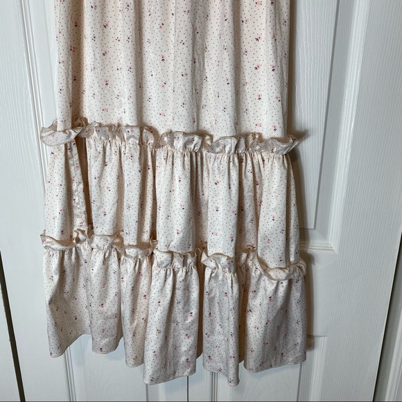 OVERTHESEA Silk Blend Dainty Floral Feeling # 5 Maxi Skirt - Picture 6 of 10